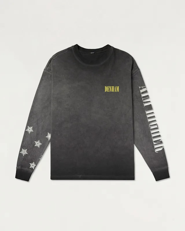Denham Sounds LS Tee WHJ Men's