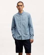 Rich Regular Shirt Chambray Men's