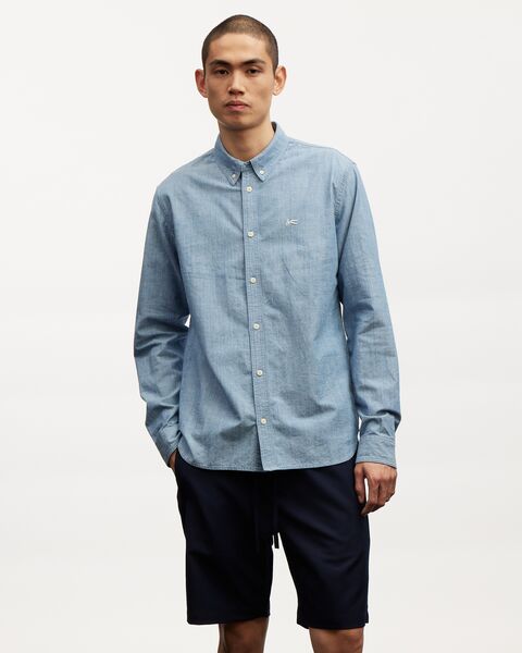 Rich Regular Shirt Chambray Men's