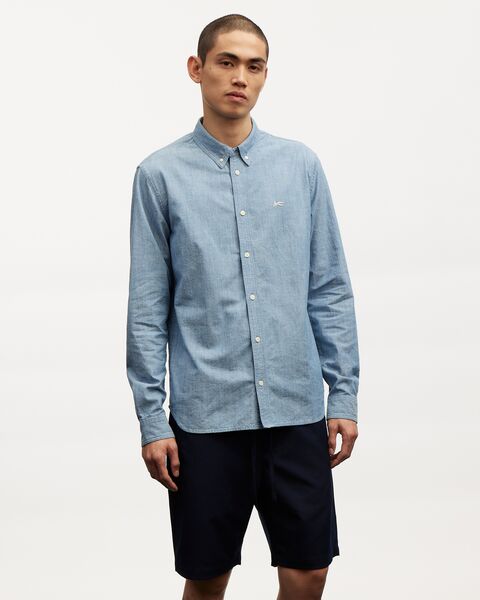 Rich Regular Shirt Chambray Men's
