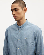 Rich Regular Shirt Chambray Men's