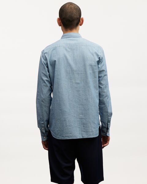 Rich Regular Shirt Chambray Men's