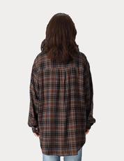 Dahlila Button Shirt Check Women's
